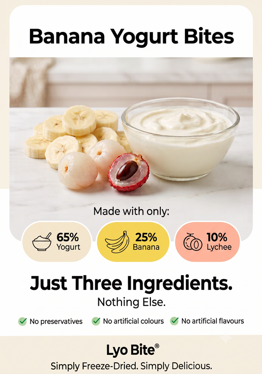 Banana Yogurt Bites