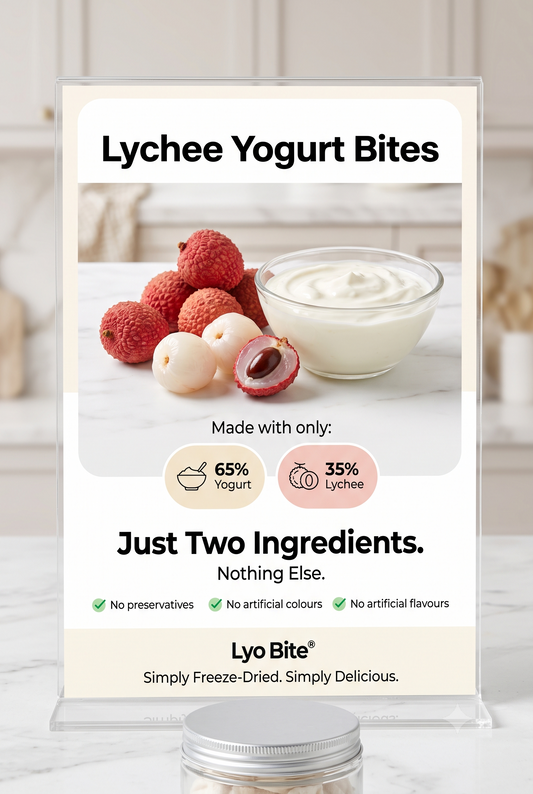 Lychee Yogurt Bites