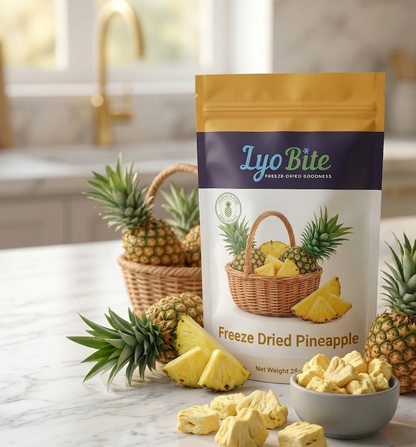 Freeze Dried Pineapple (25gm)