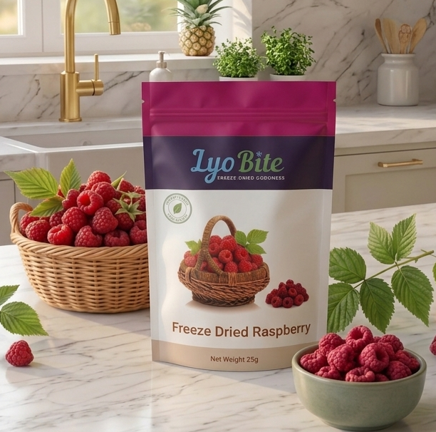 Freeze Dried Raspberry (12g)